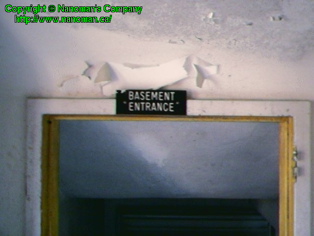 "Basement Entrance"